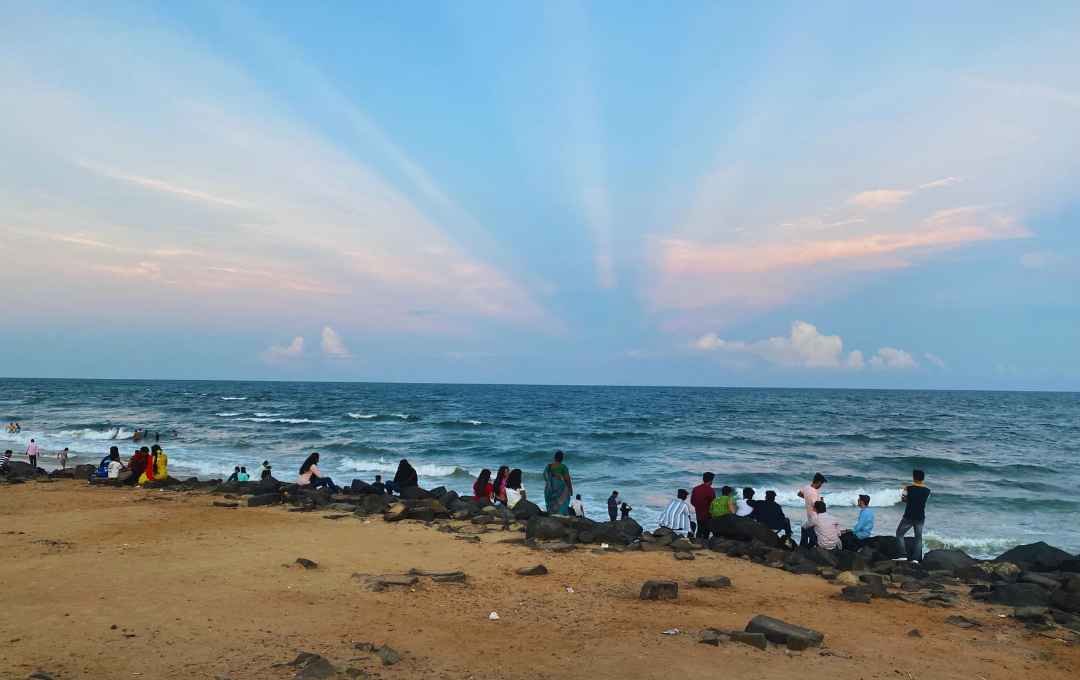 Promenade Beach Puducherry